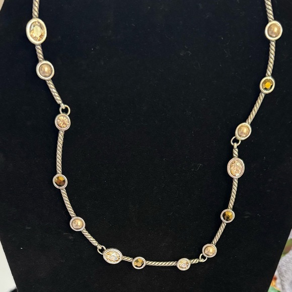 Brighton Jewelry - Brighton Monte Carlo Necklace with pearls and crystals